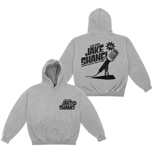 Live With Jake Shane Tour Hoodie